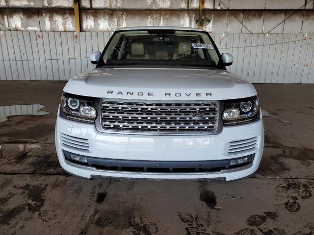 SALGS2PF2GA297333 - 2016 LAND ROVER RANGE ROVE HSE WHITE photo 5