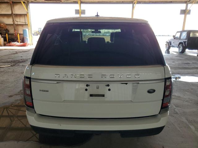 SALGS2PF2GA297333 - 2016 LAND ROVER RANGE ROVE HSE WHITE photo 6