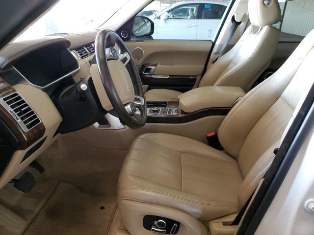 SALGS2PF2GA297333 - 2016 LAND ROVER RANGE ROVE HSE WHITE photo 7