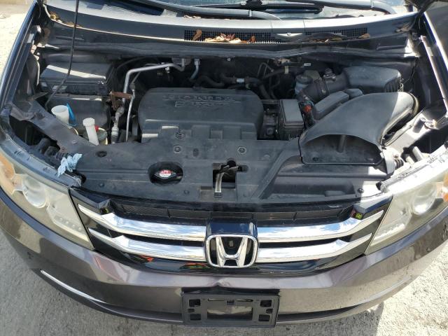 5FNRL5H49EB080328 - 2014 HONDA ODYSSEY EX GRAY photo 12