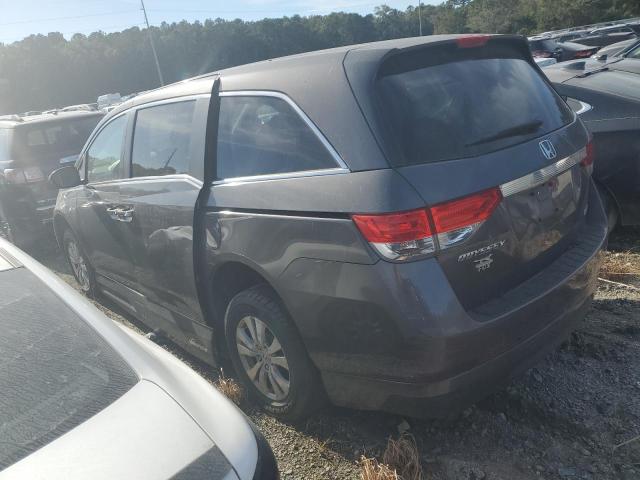 5FNRL5H49EB080328 - 2014 HONDA ODYSSEY EX GRAY photo 2