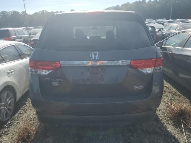 5FNRL5H49EB080328 - 2014 HONDA ODYSSEY EX GRAY photo 6