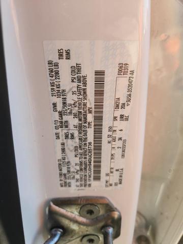 1FMCU0H94DUC85736 - 2013 FORD ESCAPE SEL 白色 照片 12