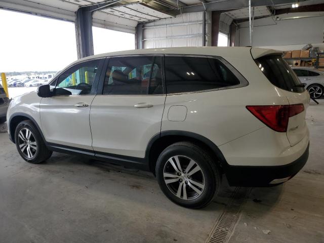 5FNYF6H56JB000897 - 2018 HONDA PILOT EXL WHITE photo 2