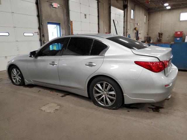 JN1BV7ARXEM691346 - 2014 INFINITI Q50 BASE 灰色 照片 2