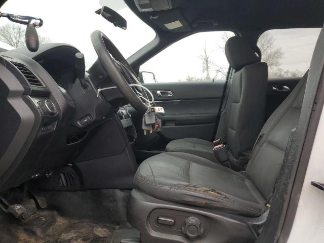 1FM5K8AR9JGC34038 - 2018 FORD EXPLORER POLICE INTERCEPTOR 白色 照片 7