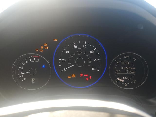 3CZRU6H18KM738604 - 2019 HONDA HR-V SPORT ნაცრისფერი ფოტო 9