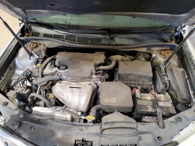 4T1BF1FK5CU117538 - 2012 TOYOTA CAMRY BASE SILVER photo 11