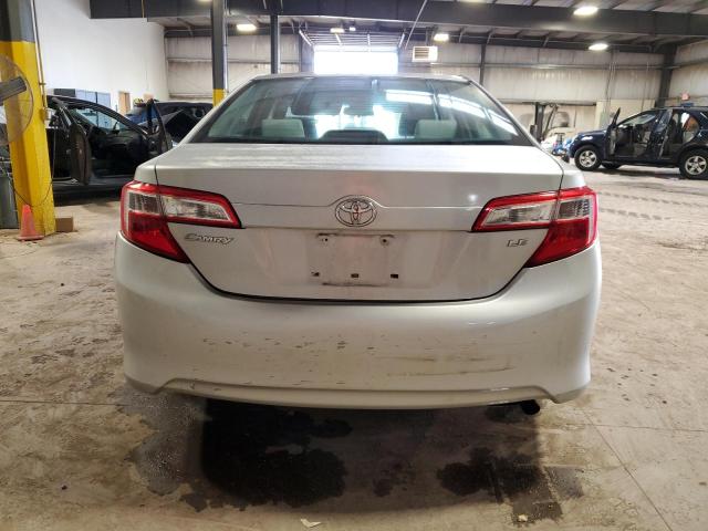 4T1BF1FK5CU117538 - 2012 TOYOTA CAMRY BASE SILVER photo 6