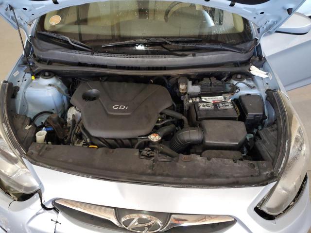 KMHCT4AEXDU500067 - 2013 HYUNDAI ACCENT GLS BLUE photo 11