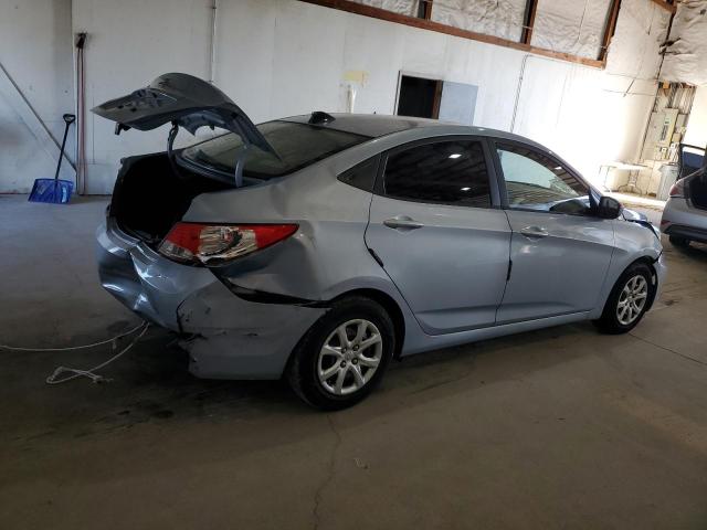 KMHCT4AEXDU500067 - 2013 HYUNDAI ACCENT GLS BLUE photo 3