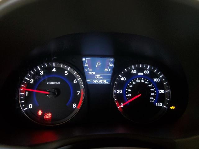 KMHCT4AEXDU500067 - 2013 HYUNDAI ACCENT GLS BLUE photo 9