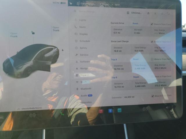 5YJ3E1EA1JF058689 - 2018 TESLA MODEL 3 Сұр фото 9