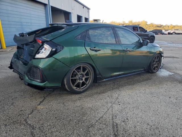 SHHFK7H4XHU221119 - 2017 HONDA CIVIC SPORT GREEN photo 3