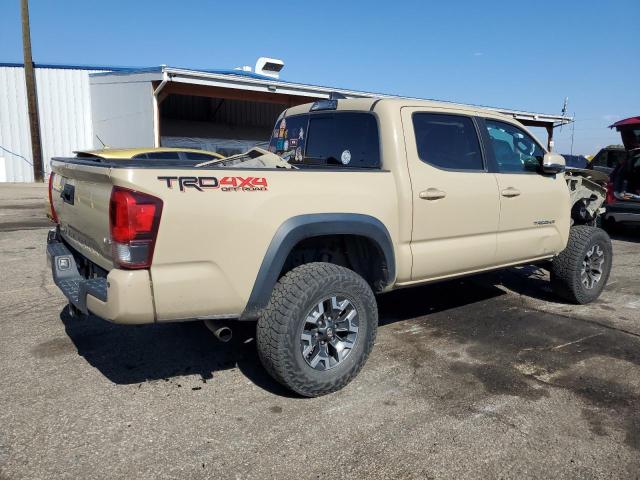 3TMCZ5AN8JM124252 - 2018 TOYOTA TACOMA DOUBLE CAB 棕色 照片 3