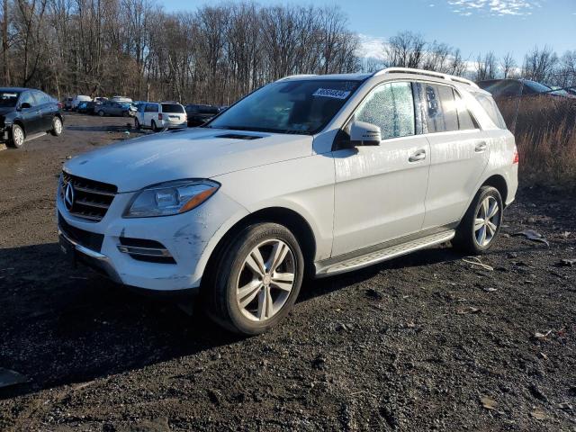 4JGDA5HB9EA289720 - 2014 MERCEDES-BENZ ML 350 4MATIC WHITE photo 1
