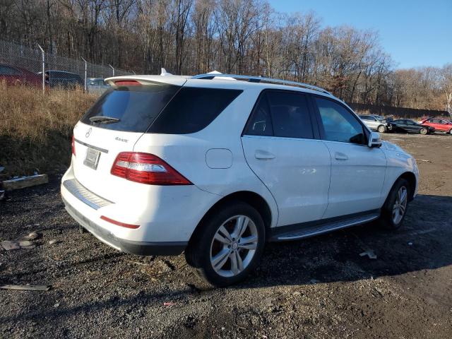 4JGDA5HB9EA289720 - 2014 MERCEDES-BENZ ML 350 4MATIC WHITE photo 3