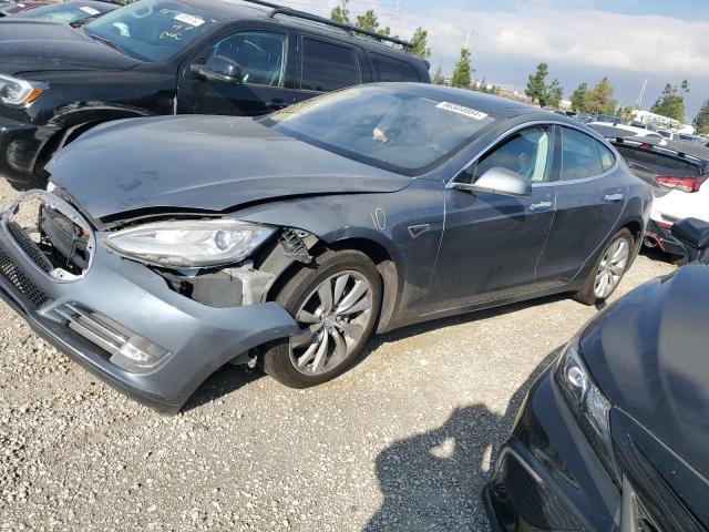 5YJSA1CG6DFP23153 - 2013 TESLA MODEL S GRAY photo 1