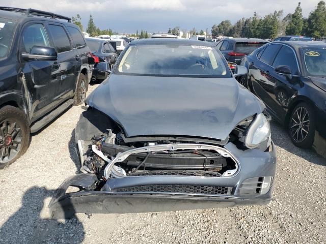 5YJSA1CG6DFP23153 - 2013 TESLA MODEL S GRAY photo 5