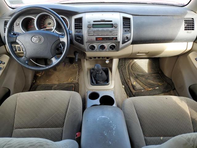 5TEUU42N09Z632192 - 2009 TOYOTA TACOMA ACCESS CAB RED photo 8