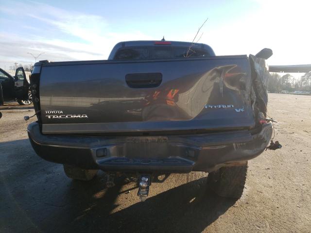 3TMJU4GN1EM157140 - 2014 TOYOTA TACOMA DOUBLE CAB PRERUNNER GRAY photo 6