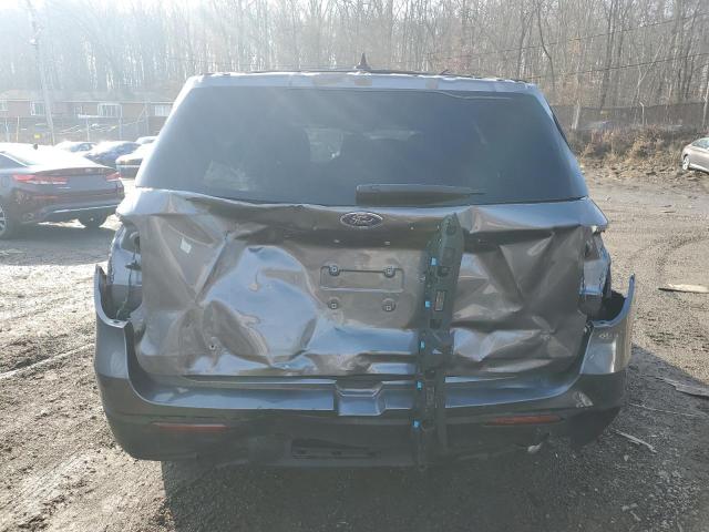 1FM5K8AW3NNA13607 - 2022 FORD EXPLORER POLICE INTERCEPTOR ნაცრისფერი ფოტო 6