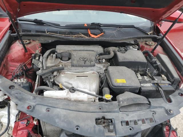 4T4BF1FKXCR255193 - 2012 TOYOTA CAMRY BASE RED photo 11