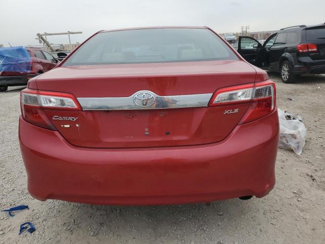 4T4BF1FKXCR255193 - 2012 TOYOTA CAMRY BASE RED photo 6
