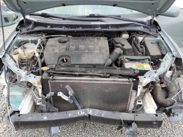 5YFBU4EE2DP198892 - 2013 TOYOTA COROLLA BASE رمادي صورة 11