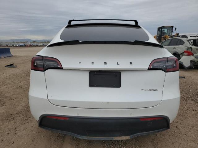 5YJYGDEF3MF194548 - 2021 TESLA MODEL Y WHITE photo 6