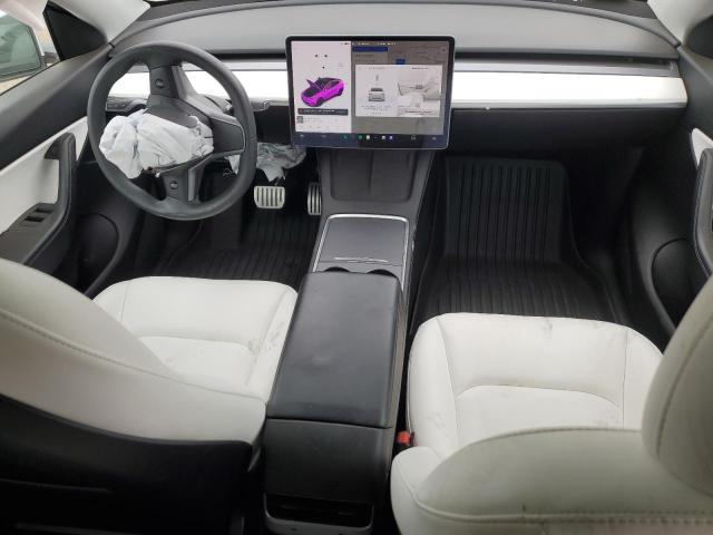 5YJYGDEF3MF194548 - 2021 TESLA MODEL Y WHITE photo 8