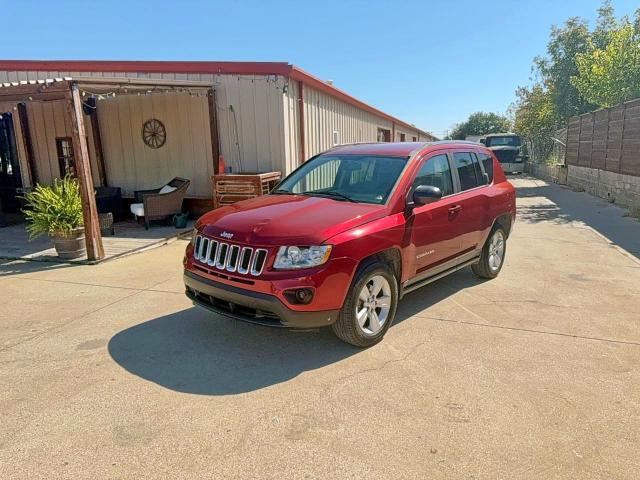 1C4NJCBA2ED643783 - 2014 JEEP COMPASS SPORT Қызыл фото 2