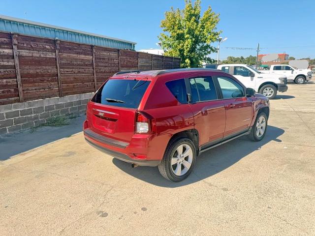1C4NJCBA2ED643783 - 2014 JEEP COMPASS SPORT Қызыл фото 4