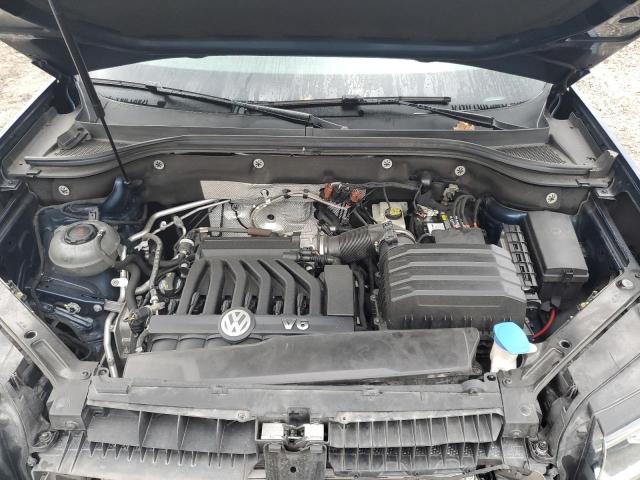 1V2LR2CA1LC505355 - 2020 VOLKSWAGEN ATLAS SE Niebieski zdjęcie 12