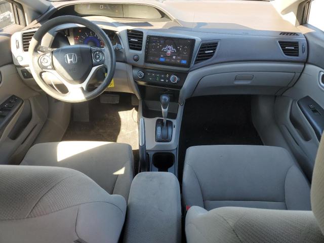 19XFB2F51CE387267 - 2012 HONDA CIVIC LX GRAY photo 8