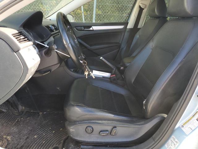 1VWBH7A38CC031841 - 2012 VOLKSWAGEN PASSAT SE BLUE photo 7