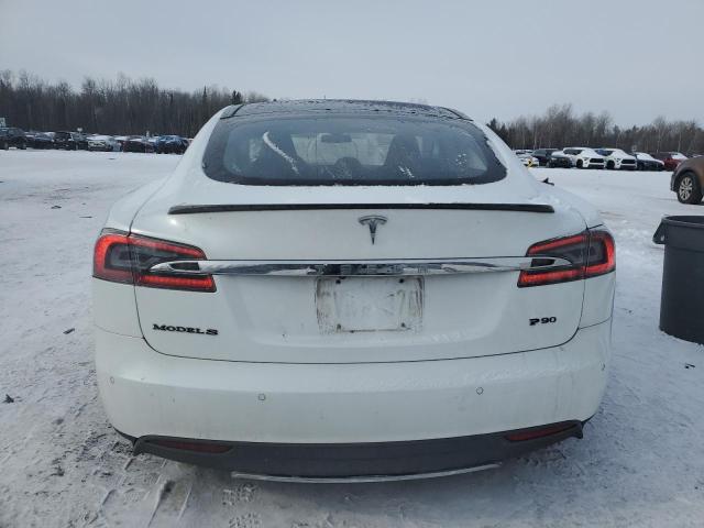 5YJSA1H1XEFP55626 - 2014 TESLA MODEL S WHITE photo 6