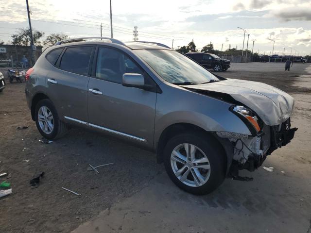 JN8AS5MT1CW603982 - 2012 NISSAN ROGUE S SILVER photo 4