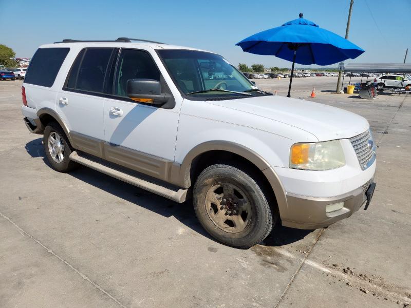 1FMPU17L74LA78025 - 2004 FORD EXPEDITION EDDIE BAUER WHITE photo 4