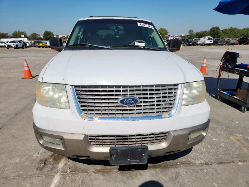 1FMPU17L74LA78025 - 2004 FORD EXPEDITION EDDIE BAUER WHITE photo 5