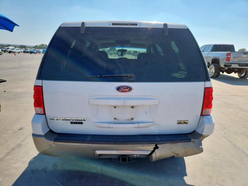 1FMPU17L74LA78025 - 2004 FORD EXPEDITION EDDIE BAUER WHITE photo 6