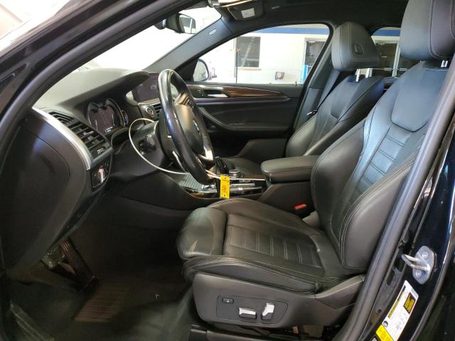 5UXUJ3C55KLG54437 - 2019 BMW X4 XDRIVE30I BLACK photo 7