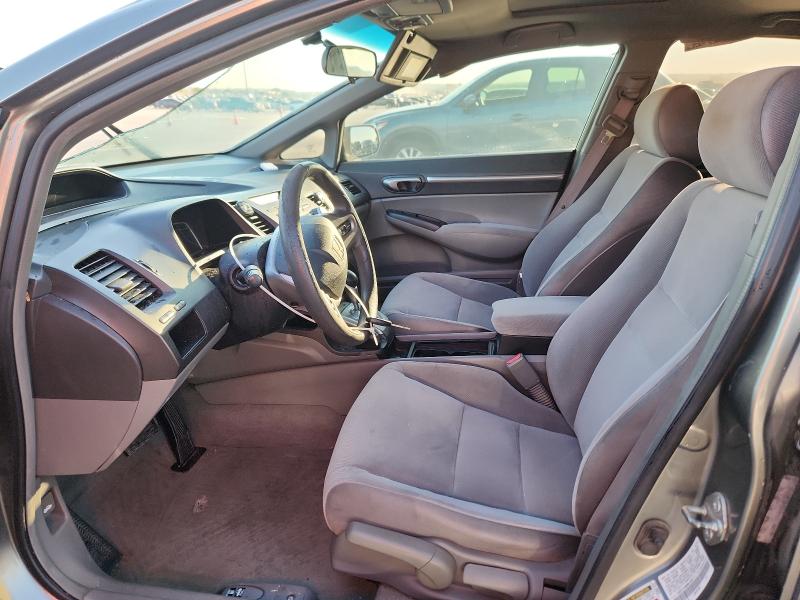 1HGFA16896L065111 - 2006 HONDA CIVIC EX GRAY photo 7