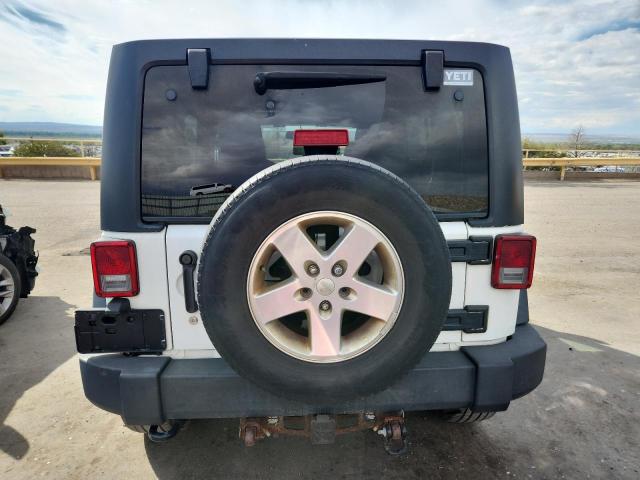 1C4BJWDG0FL503356 - 2015 JEEP WRANGLER U SPORT WHITE photo 6