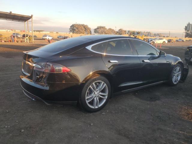 5YJSA1H1XEFP48028 - 2014 TESLA MODEL S Սև լուսանկար 3