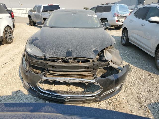 5YJSA1H1XEFP48028 - 2014 TESLA MODEL S Սև լուսանկար 5