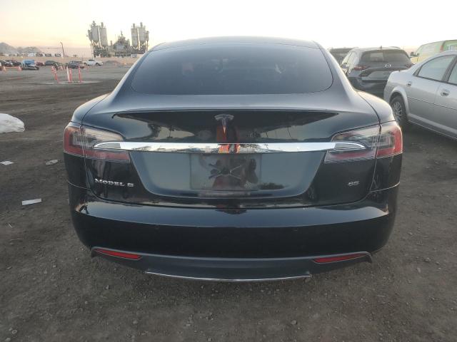 5YJSA1H1XEFP48028 - 2014 TESLA MODEL S Սև լուսանկար 6