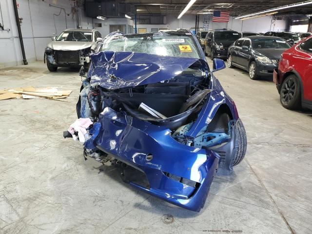 7SAYGDEF4NF509913 - 2022 TESLA MODEL Y ლურჯი ფოტო 5