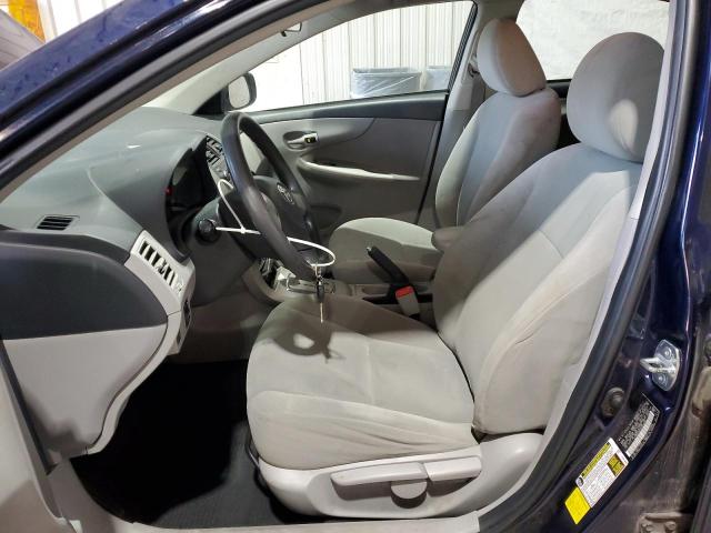 2T1BU4EE4BC648782 - 2011 TOYOTA COROLLA LE BASE BLUE photo 7