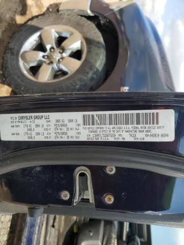 1C6RR7LT5DS673220 - 2013 RAM 1500 SLT BLUE photo 12